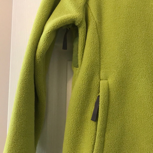 Two Tone Green Lands’ End Jacket - Picture 3 of 5